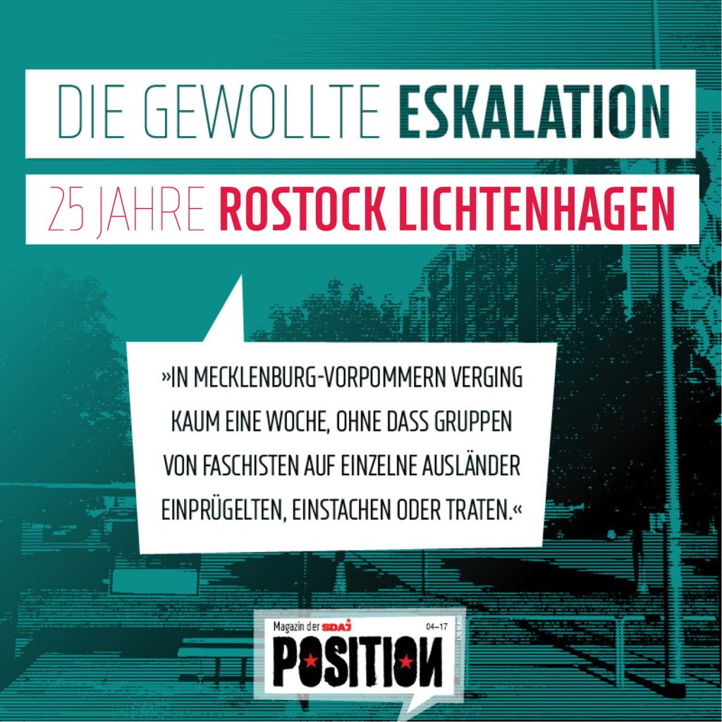 Die Gewollte Eskalation 25 Jahre Rostock Lichtenhagen Sdaj