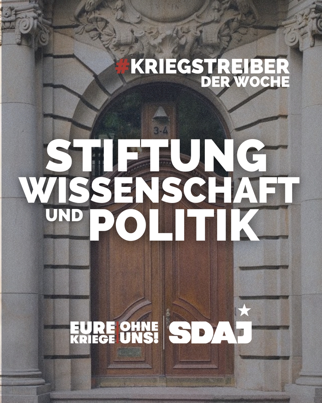 #Kriegstreiber der Woche: Stiftung Wissenschaft und Politik