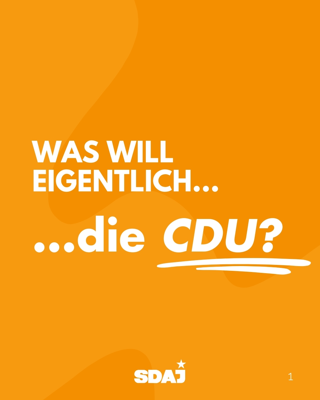 Was will eigentlich … die CDU?