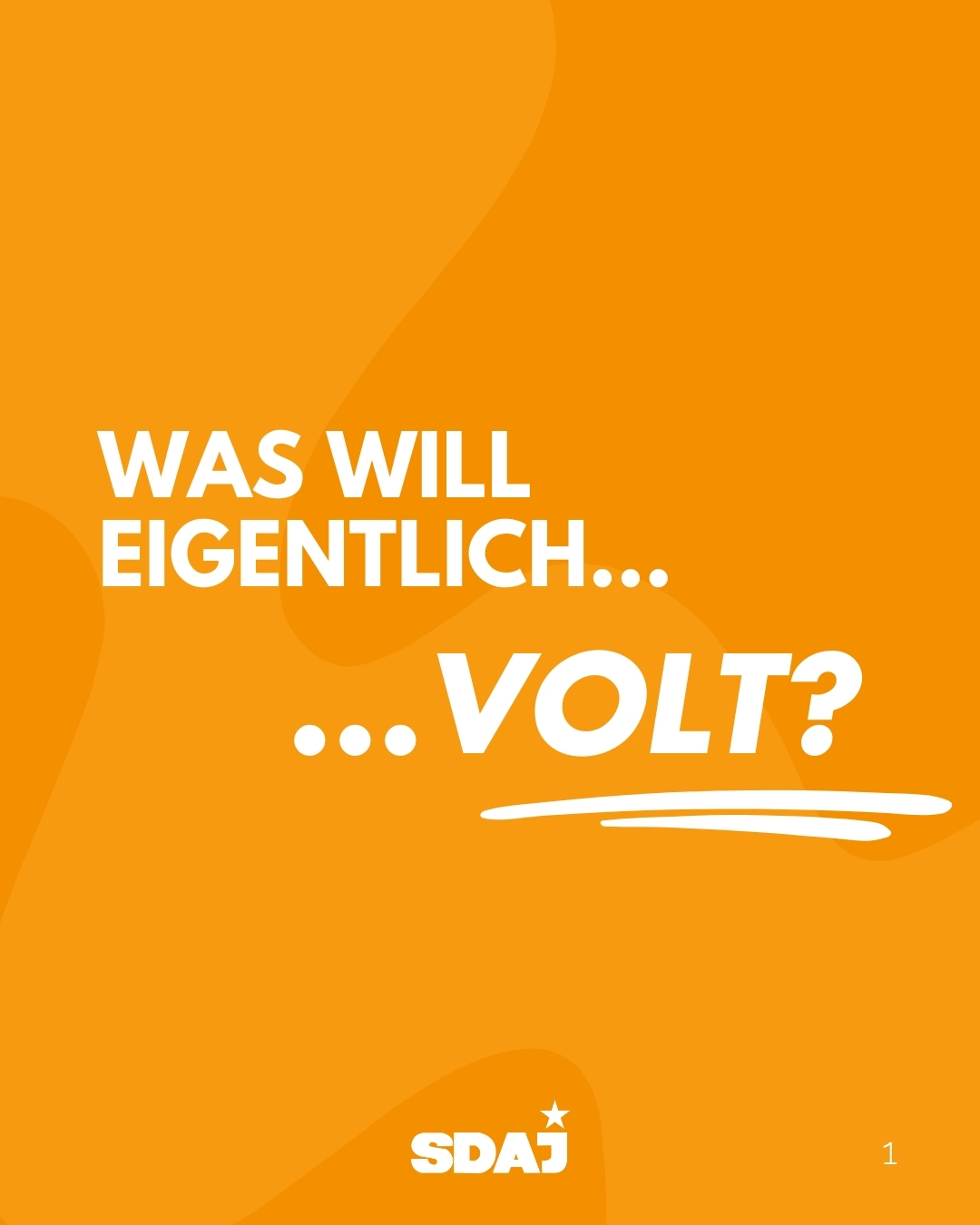 Was will eigentlich … Volt?