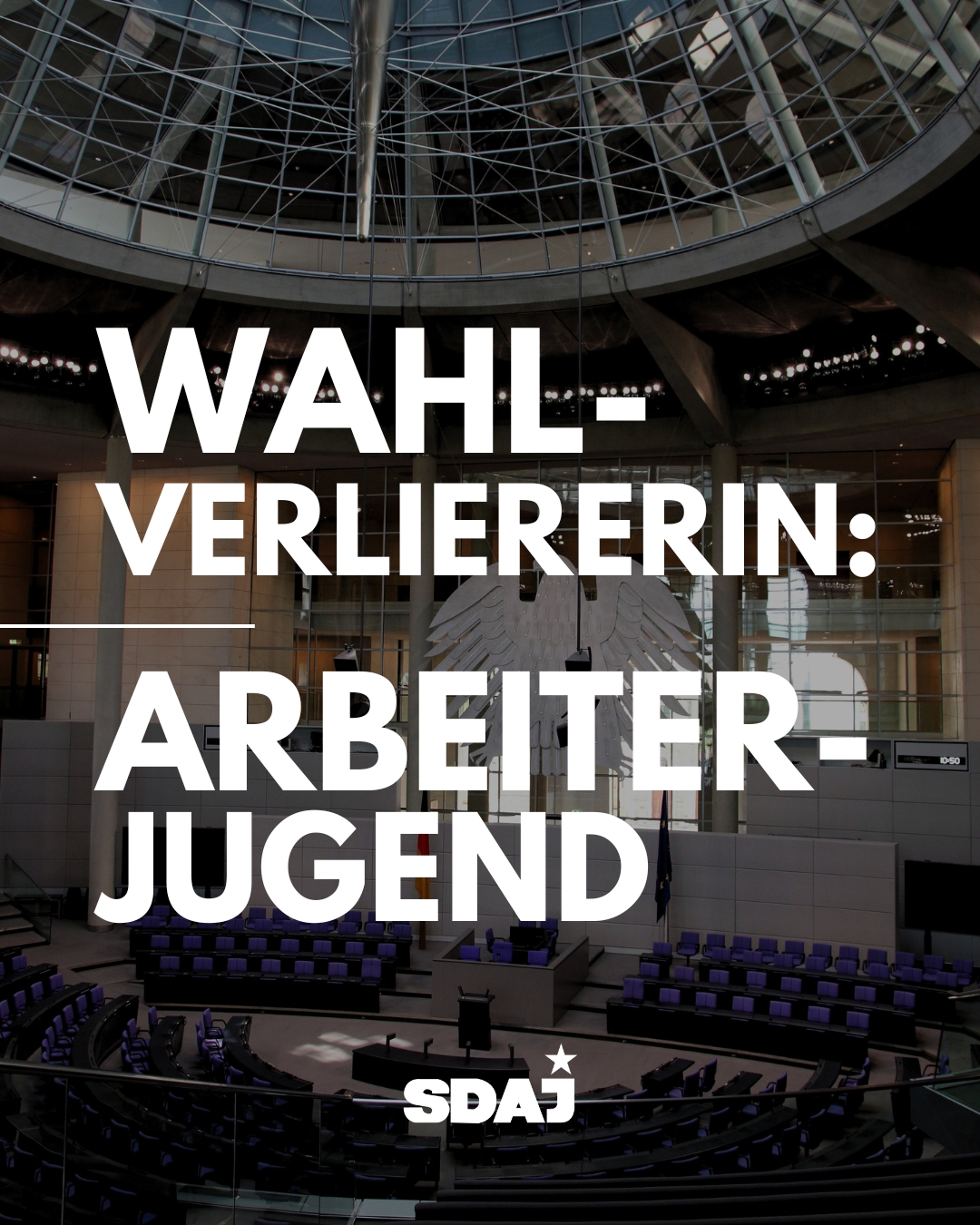 Wahlverliererin: Arbeiterjugend