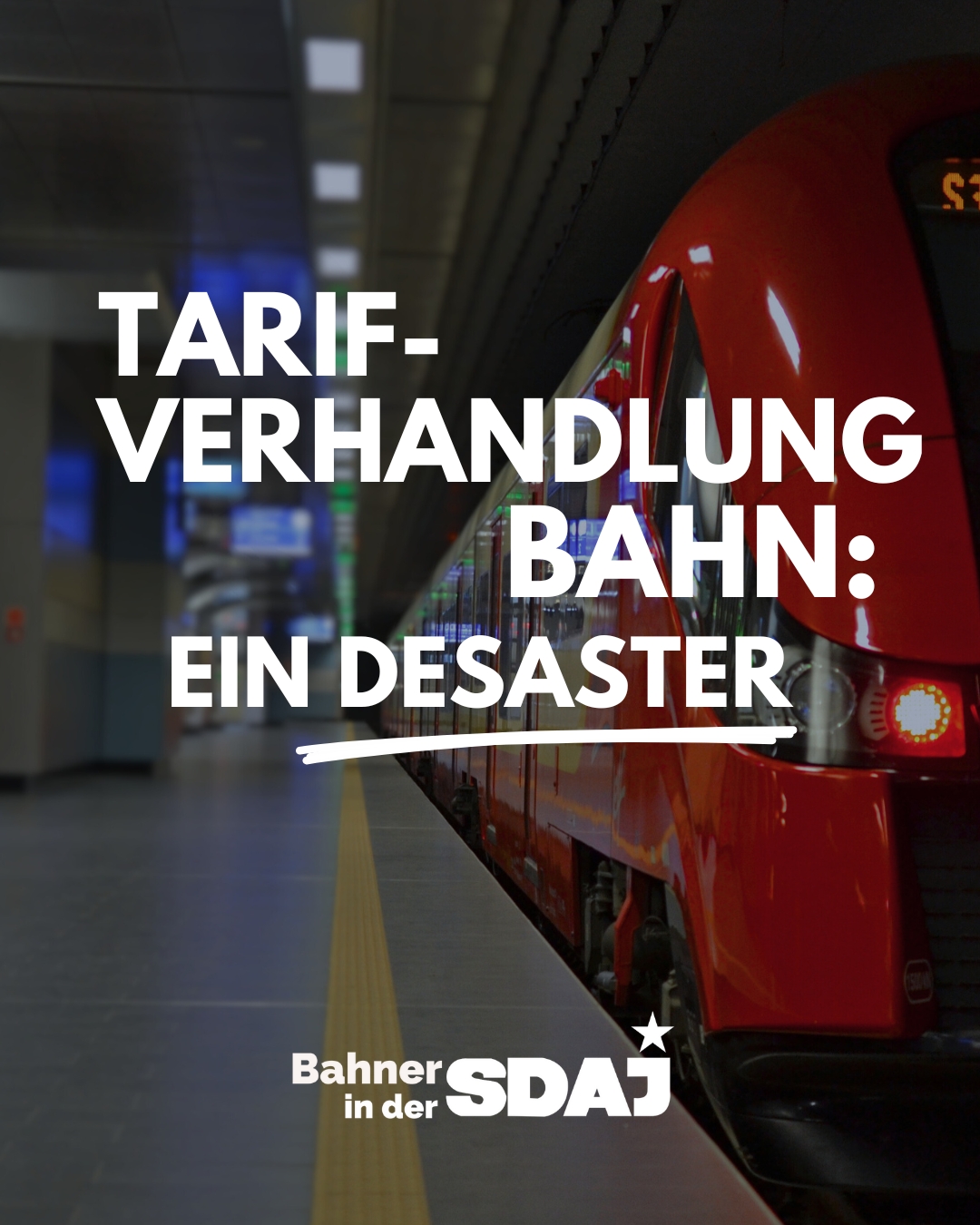 Tarifverhandlung Bahn: Ein Desaster